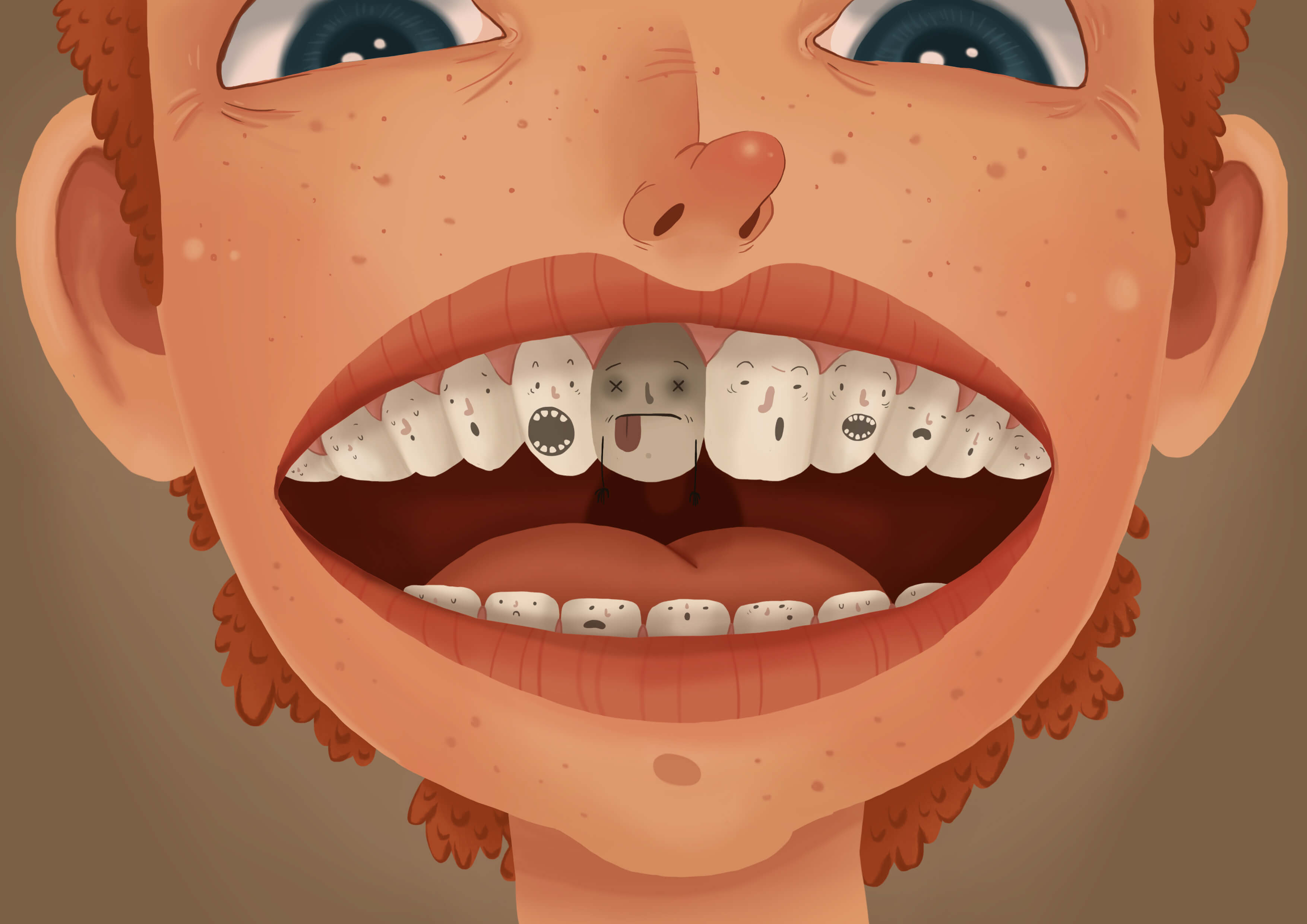 Испорченные детские зубы